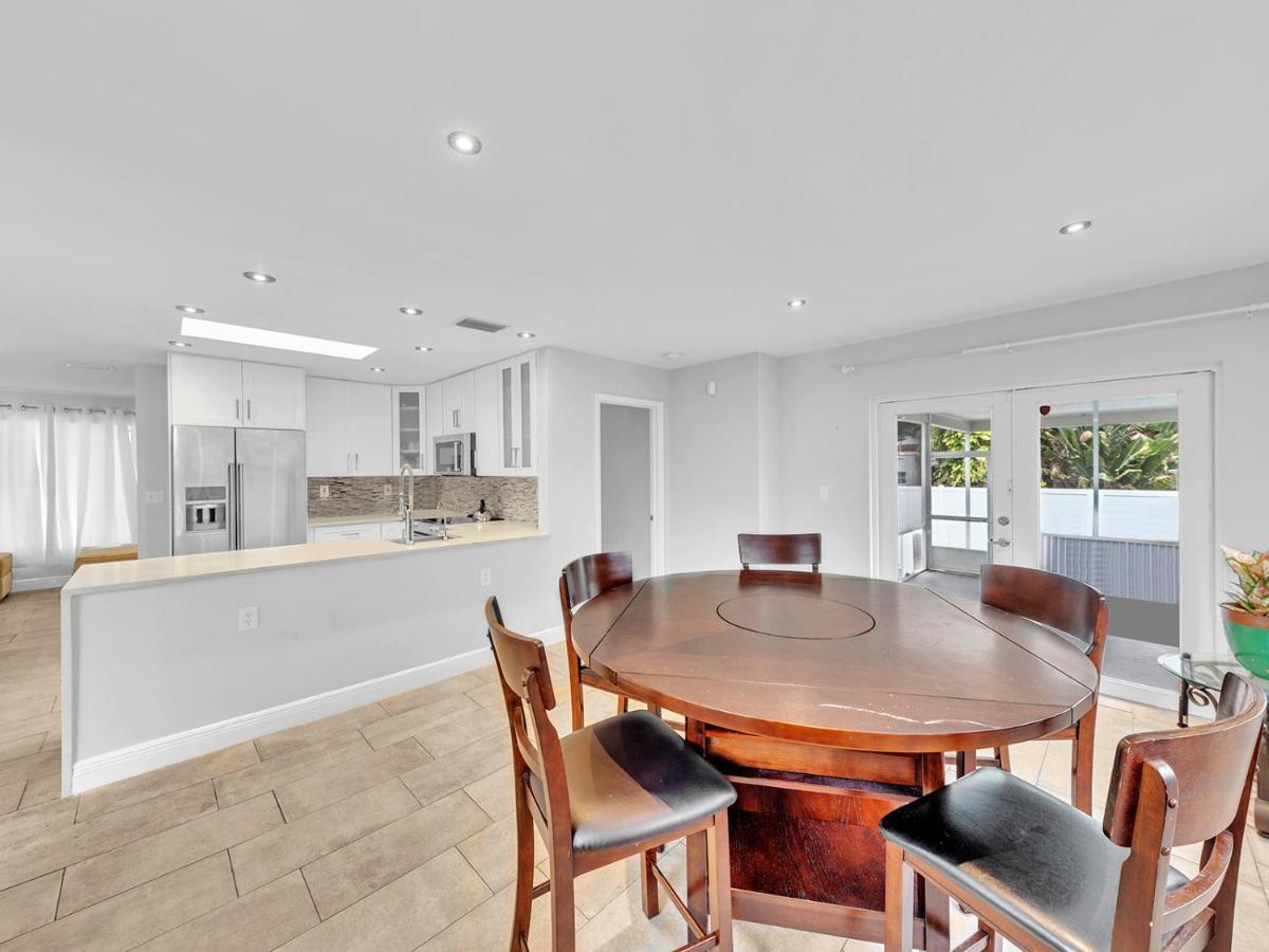 Supervilla - 3Br/2Ba - Pool - Walk To Beach Hollywood Luaran gambar