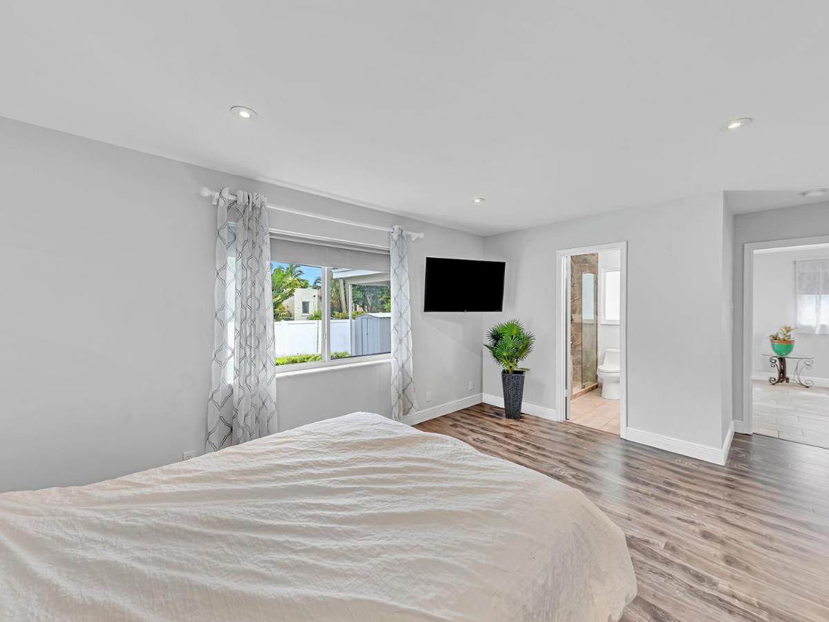 Supervilla - 3Br/2Ba - Pool - Walk To Beach Hollywood Luaran gambar