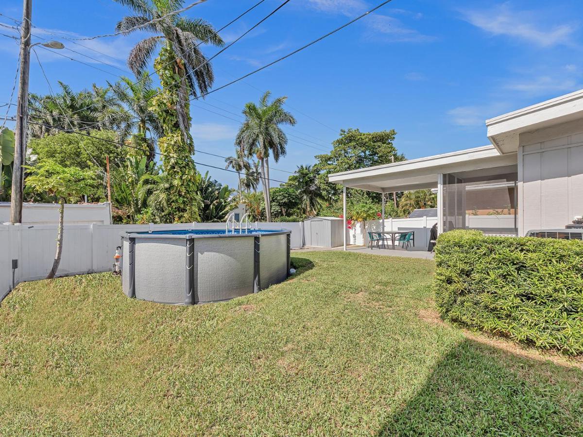 Supervilla - 3Br/2Ba - Pool - Walk To Beach Hollywood Luaran gambar